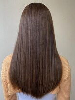 セルカ 高田馬場(CERCA)&nbsp;髪質改善/ミルクティーグレージュ/つや髪ストレート