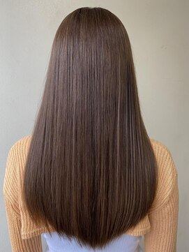 セルカ 高田馬場(CERCA) 髪質改善/ミルクティーグレージュ/つや髪ストレート