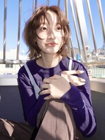 スタニング 渋谷(STUNNING.)&nbsp;レイヤーボブ/切りっぱなしボブ#外はねボブ#ブラウンカラー