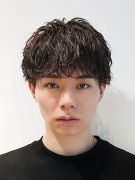 レタッチ バイ フィフス 銀座(RETOUCH by fifth) 銀座ルーズショートルーズパーマスパイキーショートピンパーマ