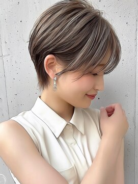 エテルネ 大宮店(E:terne) ショート/ショートボブ/ブリーチカラー/ハイライト