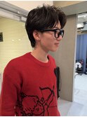 MEN’S HAIR/波巻きツイストスパイラル/リバースセンターパート