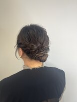 アヤラ オーガニックアンドスパ 東船橋店(AYALA)&nbsp;【NANAMI】シニョンヘアアレンジ/結婚式/お呼ばれ/アヤラ東船橋
