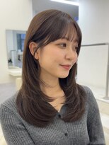 アイトーキョーエス 渋谷(AI TOKYO S) イメチェン/ピンクベージュ/アンブレラカラー/前髪/渋谷