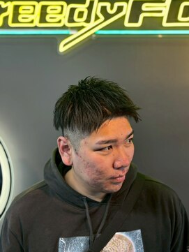 グリーディーフォックス 三軒茶屋(GreedyFOX) 波巻き/マッシュパーマ/ウルフ/ハイライト<理容室>三軒茶屋