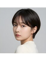 アームスヘアー 狭山ヶ丘店(arm's hair)&nbsp;【所沢市狭山ヶ丘】40代の黒髪ショートは「艶」で魅せる髪質改善