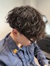 メンズカット+波巻きスパイラルパーマ¥14000(西葛西/メンズパーマ/メンズ)