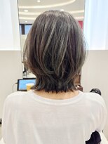 コピュラ コピュラカワゴエ(COPULA) ナチュラルショートミルクティーブロンドワンホンレイヤー