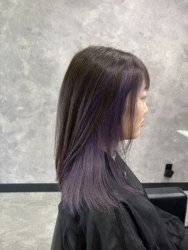 メゾンセブンルックス 宇都宮簗瀬店(Maison 7LOOKS) インナーパープル！！《手塚》
