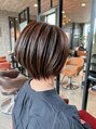 アースコアフュールボーテ 新潟中野山店 (EARTH coiffure beaute)&nbsp;細目、多めでいれるナチュラルハイライト【白髪ぼかし】