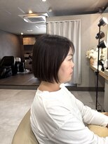 テト(teto) 30代40代50代前髪ありボブ髪質改善トリートメント