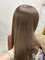 ナチュラル グロー 仙台駅前店(Natural grow)&nbsp;縮毛矯正/ミルクティーベージュ/ブリーチなしカラー