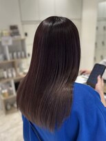ケンジ 平塚 アネッタ(KENJE annetta)&nbsp;艶髪ストレート　髪質改善カラー　髪質改善トリートメント