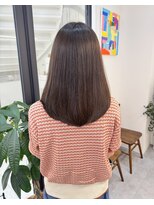 エブリ(evri)&nbsp;縮毛矯正　ミディアム　髪質改善　オージュア　ワンカール　ボブ