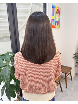 エブリ(evri) 縮毛矯正　ミディアム　髪質改善　オージュア　ワンカール　ボブ