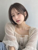 ワゴンバイアフロート(Wagon by afloat) 池袋30代40代小顔丸みショートボブ顔周り髪質改善