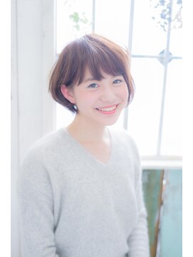 ネオリーブサイン 大森店(Neolive sign) 大人可愛い♪耳かけショートボブ　【スリークショート】