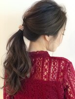 シエル ヘアーデザイン(Ciel Hairdesign) 【Ciel】　５分でできる簡単ポニーテールアレンジ♪