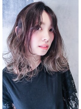 ロアークヘアー(LOARK HAIR) 【LOARK】外国人風☆ハイライト&グレージュグラデーション☆