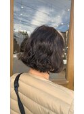 crenierで作るAラインくしゃボブ☆