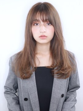 アイティー バイ アルバム 中野店(IT by ALBUM) ナチュラルストレート_ホワイトアッシュエアリーミディ_68094