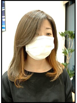 メタ(META) カット+インナーカラ―のダブルカラー