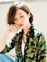 デジール(Desir)&nbsp;ヌーディーベージュ×大人ボブ