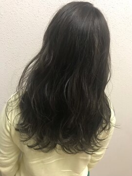 モルニ(MORNI) ブルージュカラー_マロンベージュ Aラインボブ かきあげ