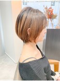 大人ショートボブ