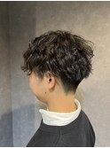 波巻きスパイラルパーマ