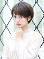 小顔/ひし形/クビレ/丸み/ボブ/20代/30/代/40代/大人ショート
