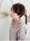 大人可愛い30代40代50ショートボブショート丸みショート
