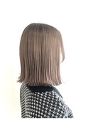 rileyダブルカラー×シフォンベージュ
