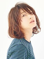 オブヘアー 宮崎台店(Of HAIR) ナチュラルパーマデジタルパーマニュアンス可愛いミディアム