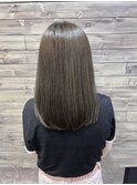 オリーブグレージュ/質感再整トリートメント【水戸/赤塚】