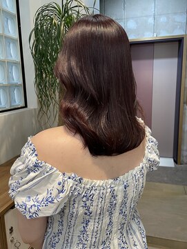 ナインスフロア(9NINTH FLOOR) ワインレッド/チェリーブラウン/ラベンダー/暗め暖色カラー/ツヤ