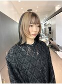 ミニウルフレイヤーカット顔周り前髪韓国ショートボブ/横浜