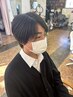 【学割U24】  中学生カット1650円
