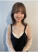 透明感ましましオリーブブラウン