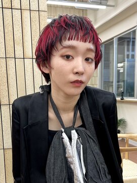 パークレーン アイス イヴェン(park lane ICI yeven) デザインカラーブロックカラー個性的デザインYUKI