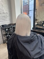 ノエ 心斎橋(Noe)&nbsp;ホワイトカラー♪髪質改善♪ボブ♪