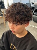 心斎橋プードルパーマスパイラルパーマフェードツイスパメンズ◎