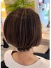 【白髪ぼかし】ブリーチハイライト＋トリートメント　￥13200～
