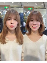 メゾンアクア 表参道(Maison ACQUA)&nbsp;切りっぱなしボブ/レイヤー/似合わせカット/くびれ/ミディアム