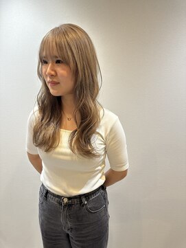 ノブレス ノアール(NOBLESSE NOIR) ミルクティーベージュ／名古屋／ロングヘア/栄