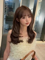 キホミディアム_ミニウルフチェリーブラウンホワイトグレージュ