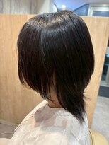 エヌアンドエー せんげん台店(N&A)&nbsp;クールと大人可愛いを叶える◎ウルフカット/黒髪/レイヤーカット