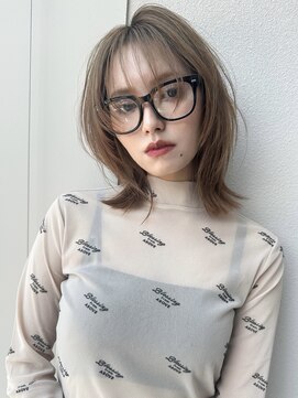 ミンクス渋谷スマートサロン(MINX shibuya smart salon) ミディアムウルフレイヤー