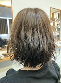【harurara hair大分/明野】ボブ×パーマ