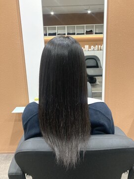 リバティ 登戸(Liberty) セミロング×縮毛矯正